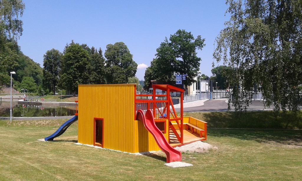 فيلا Sportcentrum Dvorak Hluboká nad Vltavou المظهر الخارجي الصورة